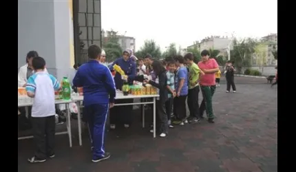 Öğrencilerden Örnek Davranış