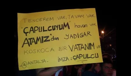 Eylemden çıkan 'Markalar'