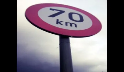 Kayseri'de Hız Limit 70 Kilometre