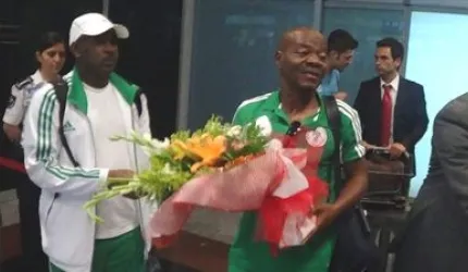 U-20 Nijerya Milli Takımı Kayseri'ye Geldi