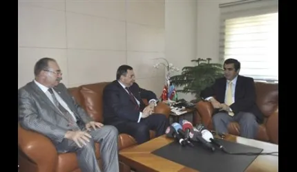 Azerbaycan Büyükelçiliği'nden Kayseri Valiliğine Ziyaret