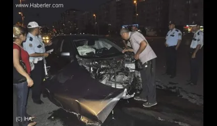 İftara Yetişmek İsterken Kaza Yaptılar