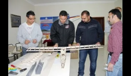 Model uçak imalat kursuna ilgi büyük