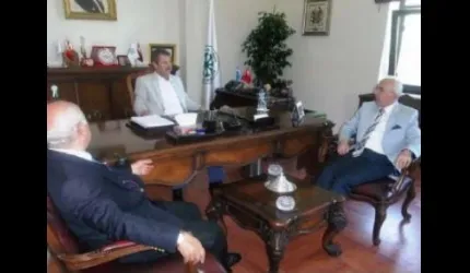Hiçyılmaz´dan Akay ve Akdeniz´e Hayırlı Olsun Ziyareti