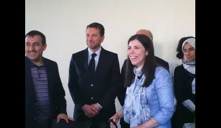 AK Parti Kayseri Milletvekili Bakır, Doğu Türkistan Kültür ve Dayanışma Derneği'ni Ziyaret Etti
