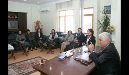 Seçilmiş Kadınlar Birliği, Hacılar ilçesini ziyaret etti