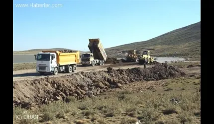 Erciyes Kayak Merkezi'nde Yol ve Park Çalışması Yapılıyor