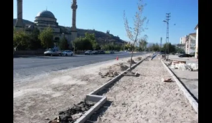 Cengiz Topel Caddesi´nde yaya ve araç trafiği daha güvenli hale getirilecek