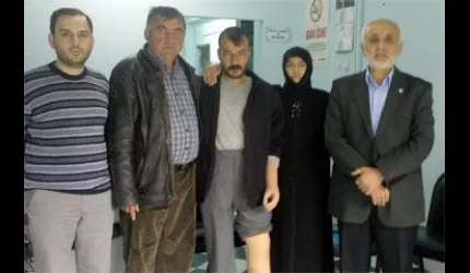 Suriyeli Muhammet'in Protez Ayak ve El Sevinci