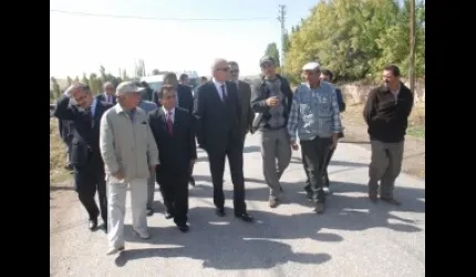Kayseri Valisi Bilici: Köylerde içme suyu sulama suyunda kullanınca yetmiyor