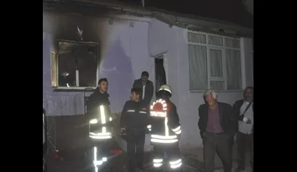 Kayseri'de Korkutan Yangın