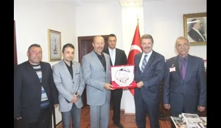 Dağcılar'dan Başkan Akay'a Ziyaret