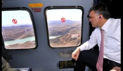 Cumhurbaşkanı'nın sınır birliklerini ziyareti