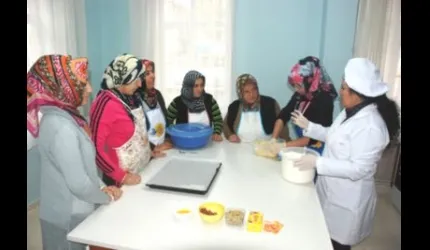 Melikgazi Belediyesi'nden Kayseri Yemeklerine Sertifika Kursu