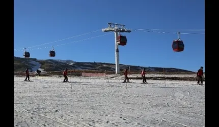 Erciyes Yarıyıl Tatiline Hazır