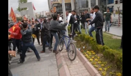 CADDEDE ORTALIK KARIŞTI
