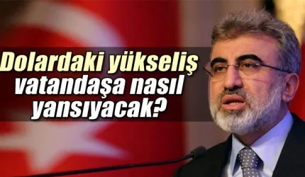 Taner Yıldız: 'Dolardaki artışın olumsuzluklarını vatandaşa yansıtmayacağız'