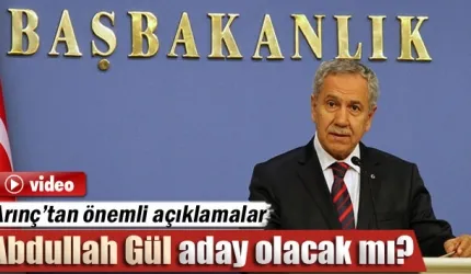 Abdullah Gül aday olacak mı?