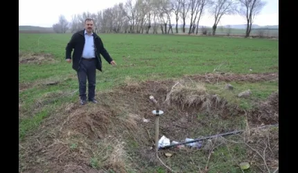 Sarımsaklı Köyü Muhtarı Mehmet Yazlık: