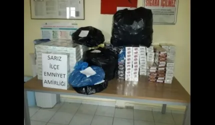 Aracın Arka Tamponuna Gizlenmiş 4 Bin 390 Paket Kaçak Sigara Ele Geçirildi