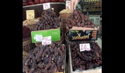 Ramazanın Vazgeçilmezi Hurmalar Tezgahtaki Yerini Aldı