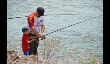 Kayseri'de Balık Tutma Yarışması