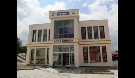 Kocasinan Yeşil Mahalle Semt Konağı'nı Tamamladı