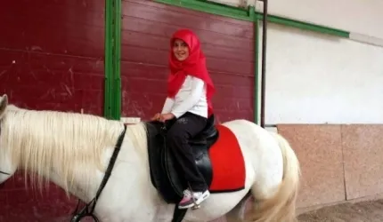 AGD Kayseri'de At Binme Ve Kaligrafi Heyecanı