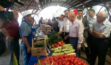 Kocasinan'da Ekolojik Pazar Açıldı
