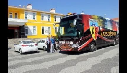 Kayserispor Ankara'ya Gitti
