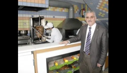 Kayseri´de hindi döner satışa sunuldu