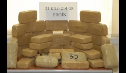 Kayseri polisi 11 ayda 1 ton esrar, 21 kilo eroin ele geçirdi