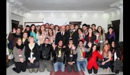 Avrupalı gençler Talas´a hayran kaldı