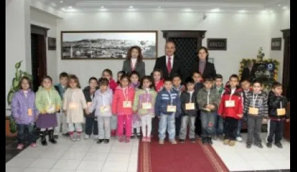 Anaokulu öğrencilerinden geri dönüşüm projesi