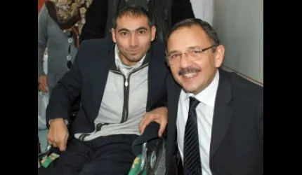 Kayseri'de engelliler spor kompleksinin projesi tamamlandı