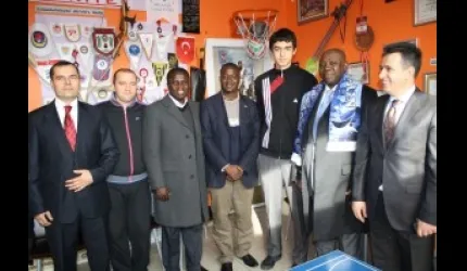 Gana Dışişleri Bakanı, Kılıçaslan Liseleri'ne hayran kaldı