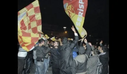 Kayseri yeni yıla coşkuyla girdi