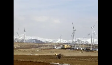 Yahyalı´ya kurulan rüzgar santralleri şubatta elektrik üretecek