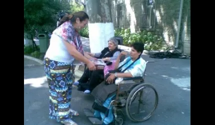 Darülaceze'de bayram mutluluğu