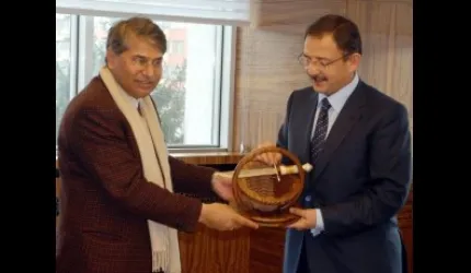 Pakistan'ın bölge valileri Başkan Özhaseki'yi ziyaret etti