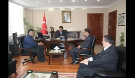 AKİAD üyesi işadamları, Develi Kaymakamı Ünlü´yü ziyaret etti