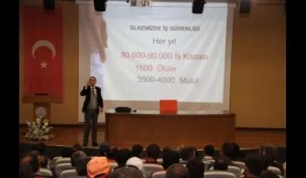 Her yıl 90 bin iş kazasında bin 500 kişi hayatını kaybediyor