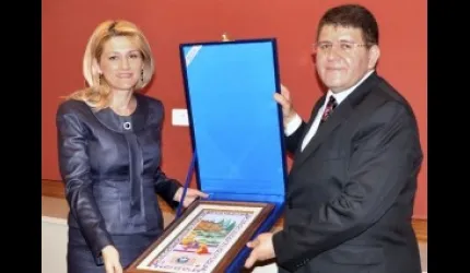 Kosova Başbakan Yardımcısı Lila ve Büyükelçi Sedjdiu, Boydak ile görüştü