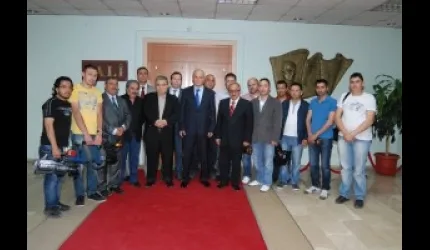 Vali Mevlüt Bilici, gazetecileri kabul etti