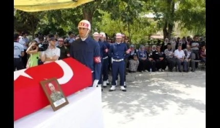 Şehit Piyade Er Aydın, memleketi Kayseri'de toprağa verildi