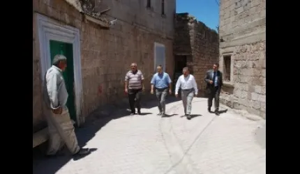 Melikgazi, yaya yolları yapımını hızlandırdı