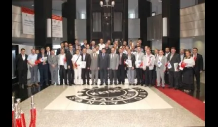 KAYSO'da yeni üyelere beratları törenle verildi