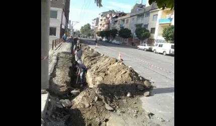 Develi´de elektrik hatları yer altına alınıyor