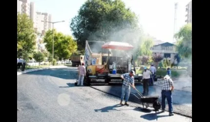 Melikgazi Belediyesi, yol yapımında 5 bin ton asfalt kullanacak