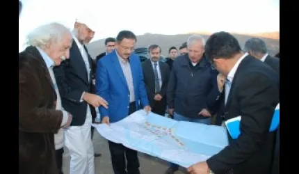 Erciyes Kayak Merkezi'nde yol genişletme ve doğalgaz hattı çalışması bitiyor